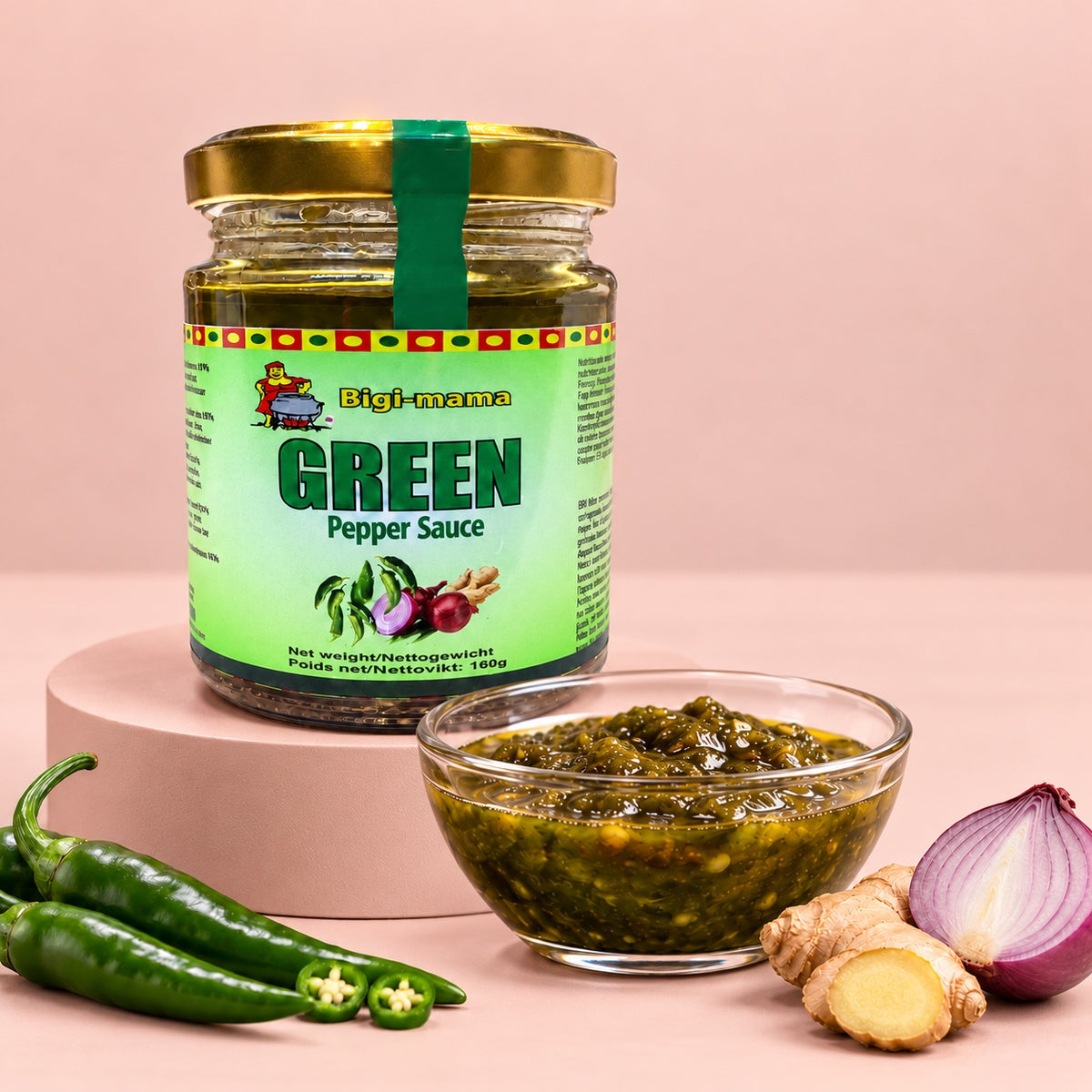 Bigi-mama Pepper Sauce – Rot oder Grün