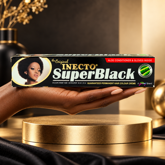 Inecto SuperBlack Haarfarbe – Schwarz