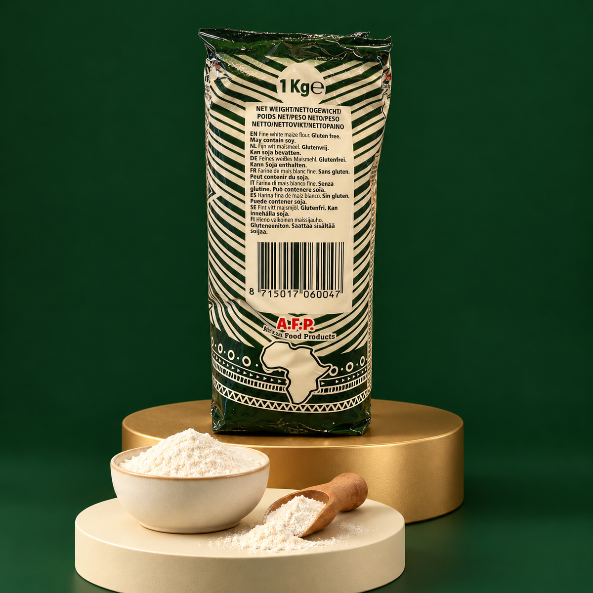 AFP Fioretto Feinweißes Maismehl 1 kg