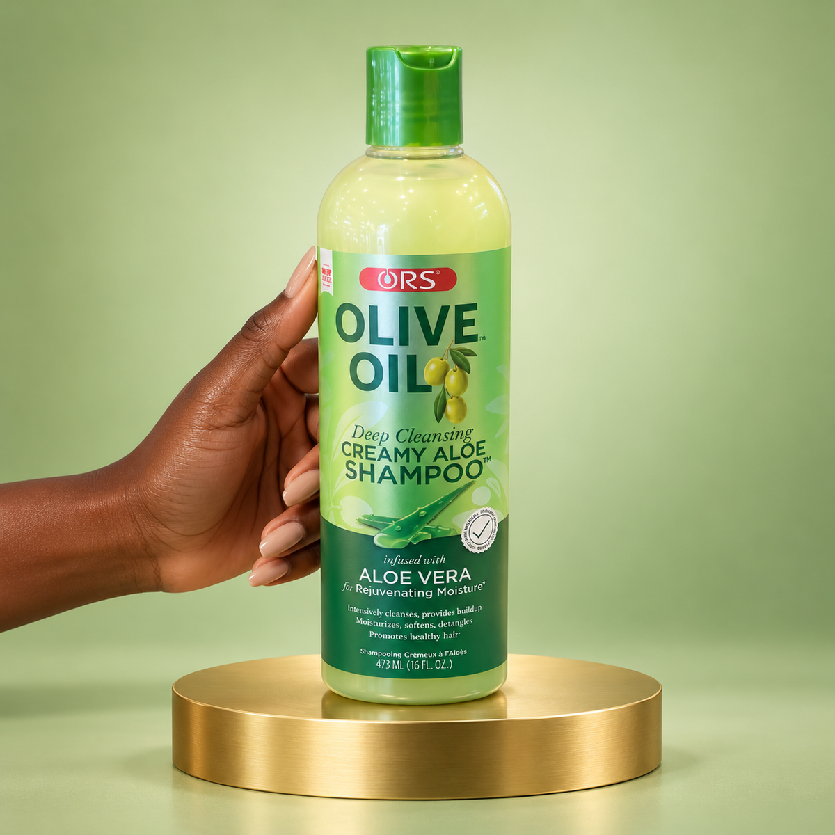 ORS Olive Oil Deep Cleansing Creamy Aloe Shampoo 473 ml