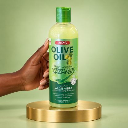 ORS Olive Oil Deep Cleansing Creamy Aloe Shampoo 473 ml