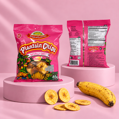 Tropical Gourmet Plantain Chips 85 g