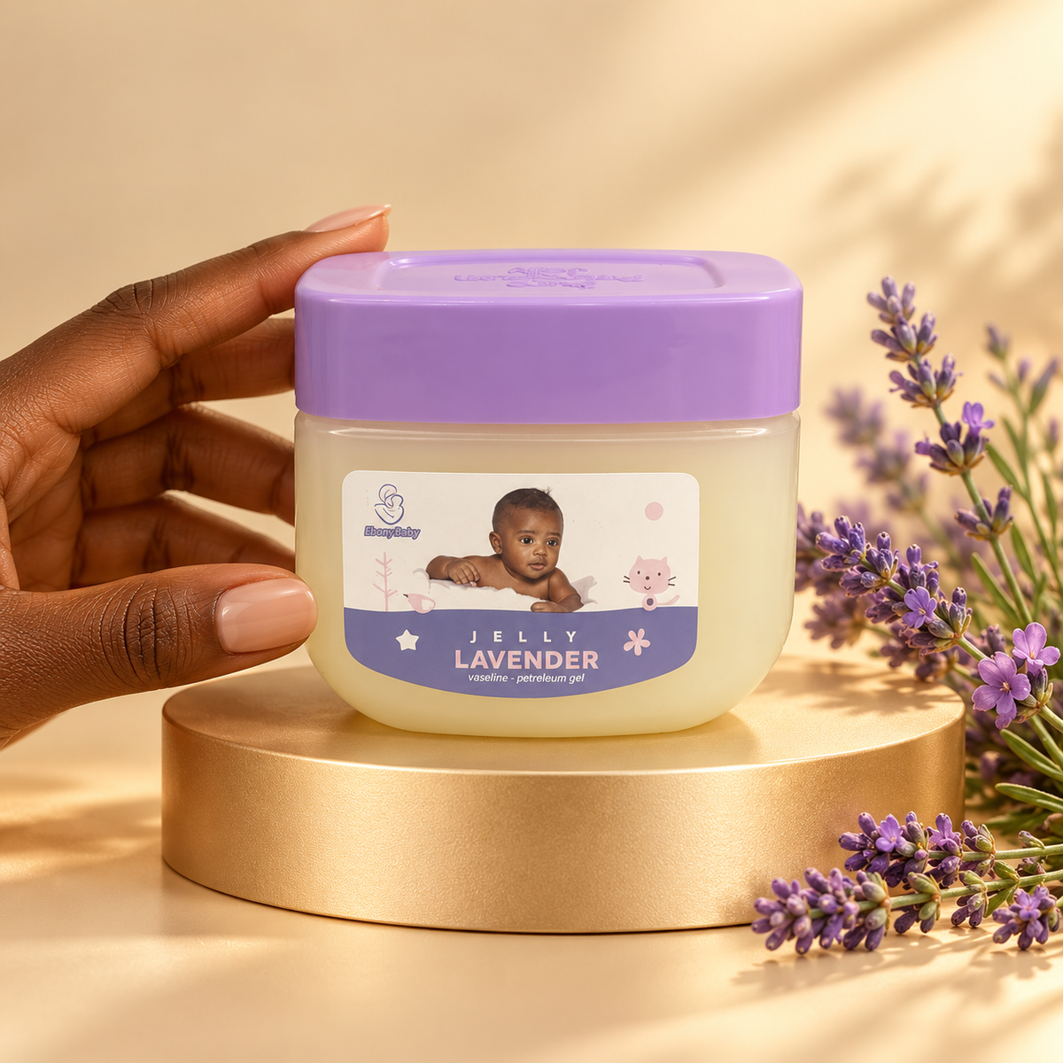 Ebony Baby Pflege-Vaseline – Jelly