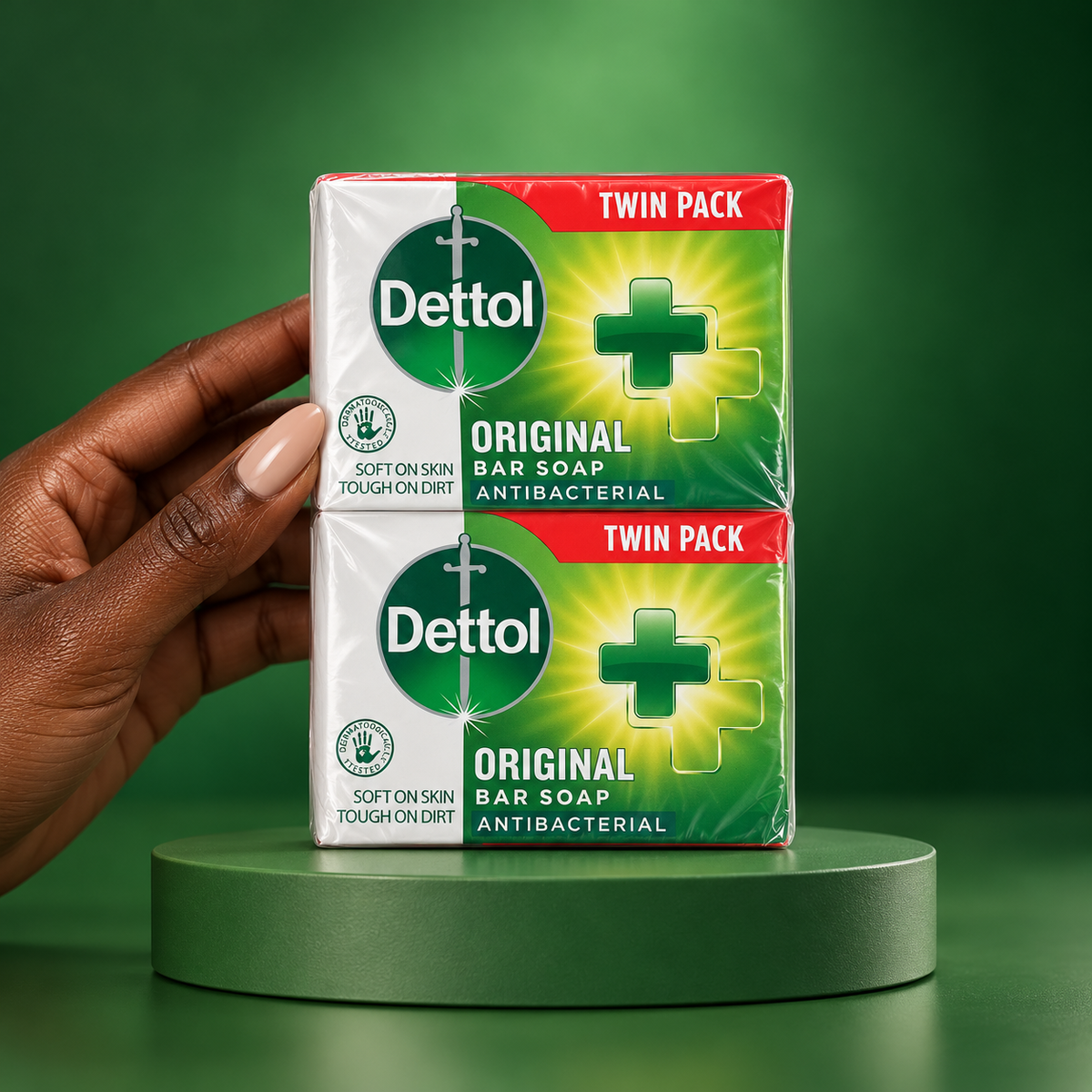 Dettol Original Antibakterielle Seife Twin Pack 2 × 100 g