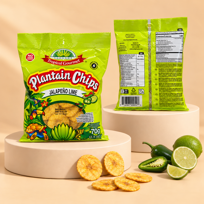 Tropical Gourmet Plantain Chips 85 g