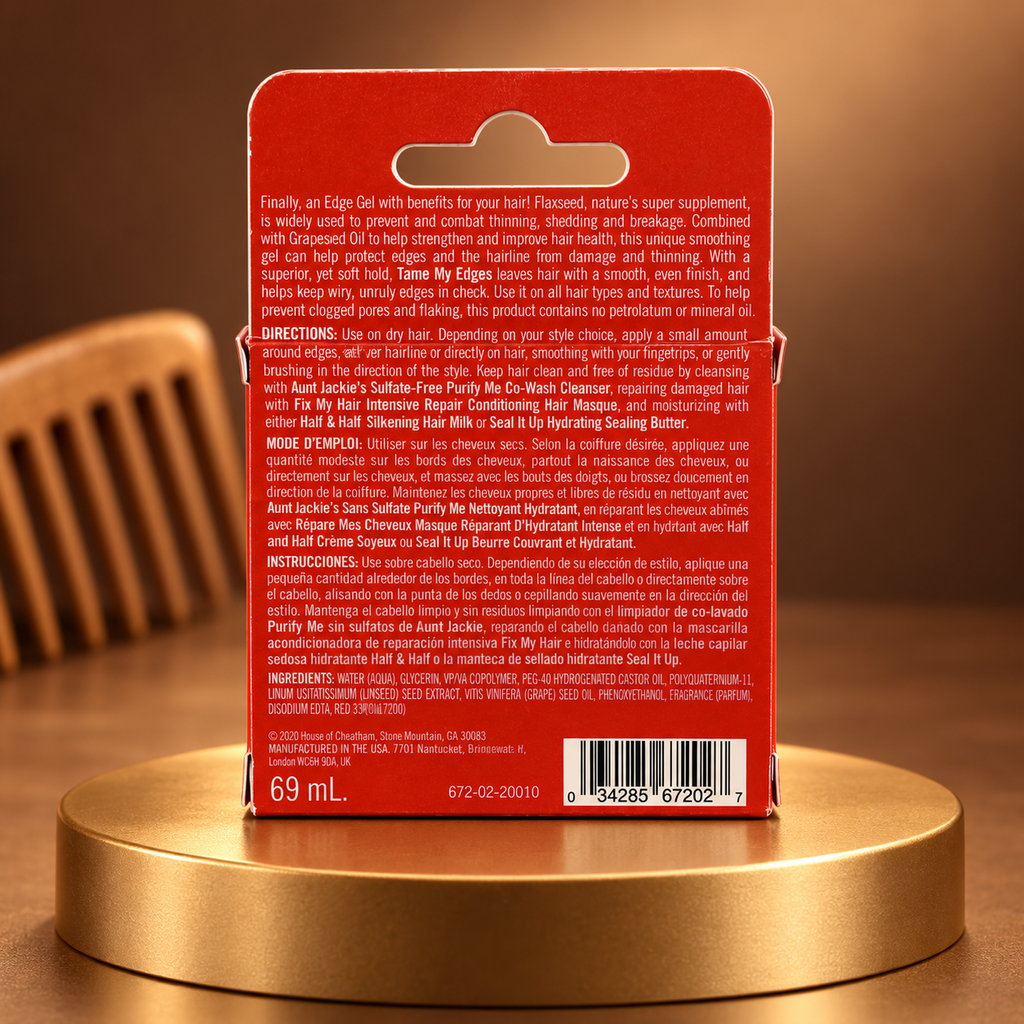 Aunt Jackie’s Tame My Edges Gel – 71 g