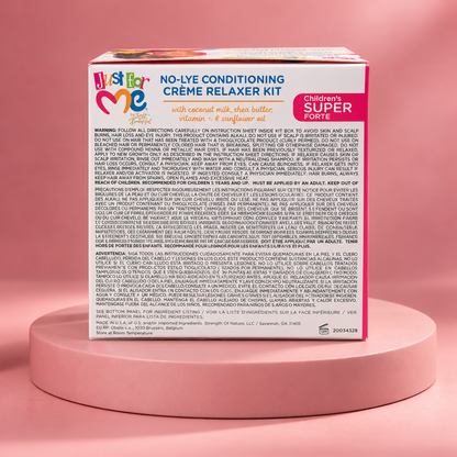 Just For Me No-Lye Conditioning Crème Relaxer Kit Super Forte