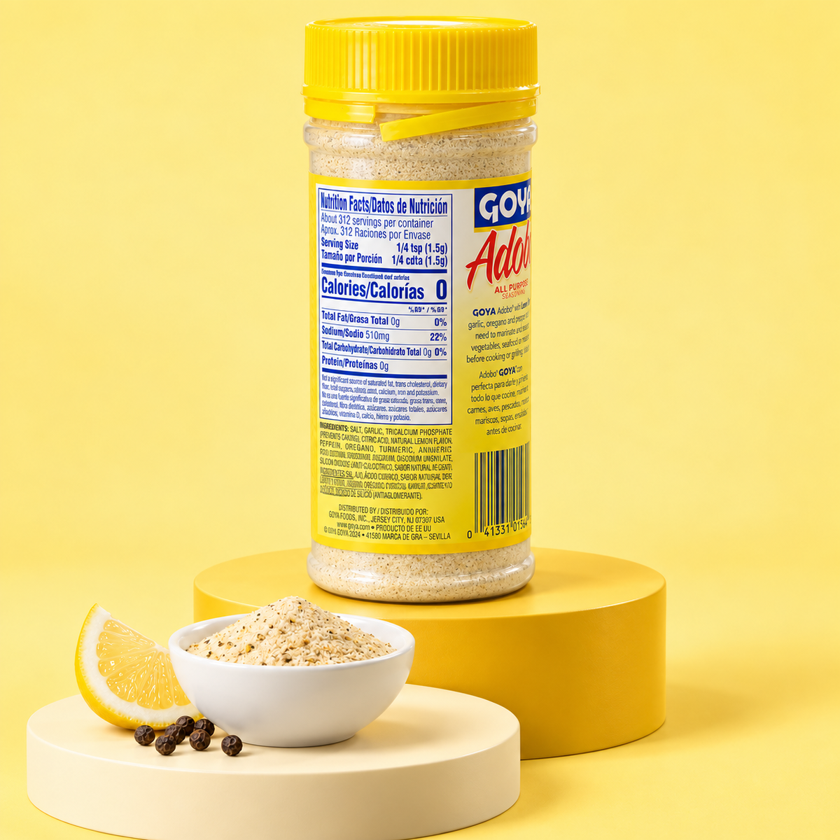 Goya  Gewürzmischung mit Zitrone & Pfeffer 467 g