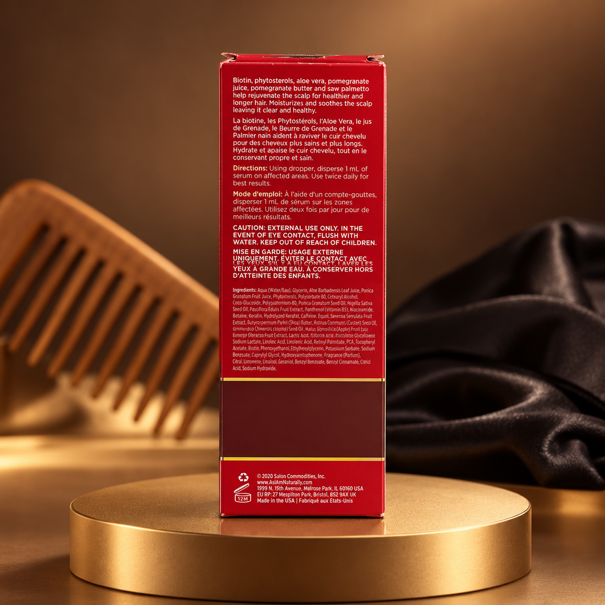 As I Am Long & Luxe Scalp Serum – 60 ml