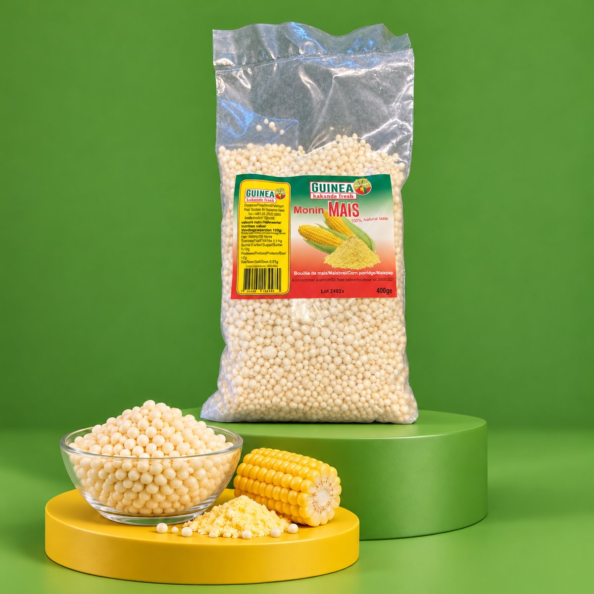 Guinea Monin Mais – Maisgrieß 400 g