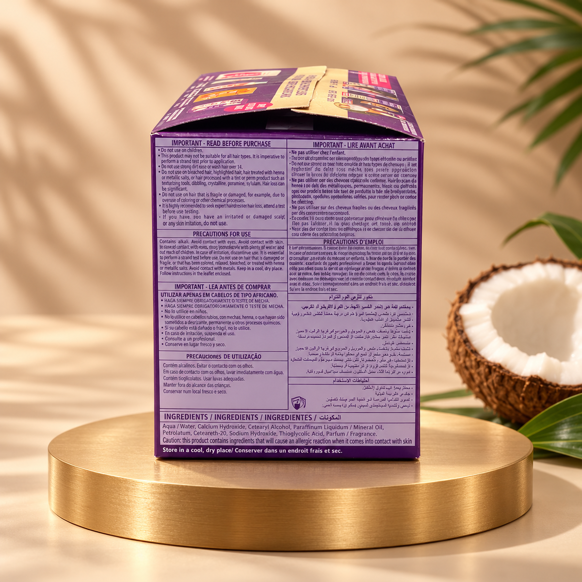 Dark and Lovely Superior Moisture Plus Relaxer – Great for strong hair