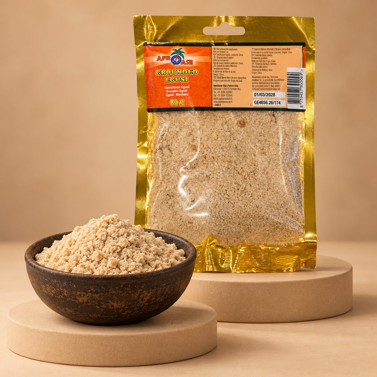 Afroase Gemahlene Egusi 80 g