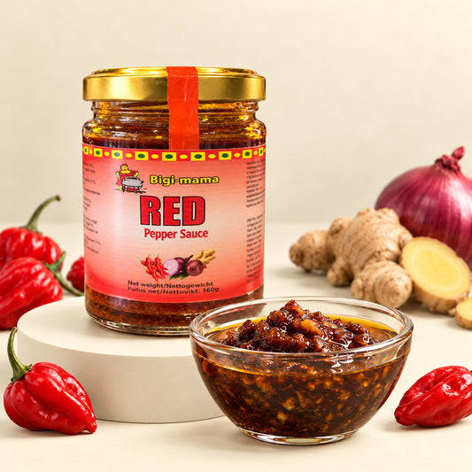Bigi-mama Pepper Sauce – Rot oder Grün