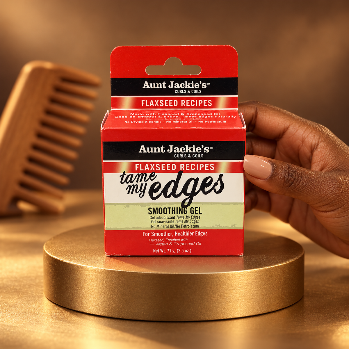 Aunt Jackie’s Tame My Edges Gel – 71 g