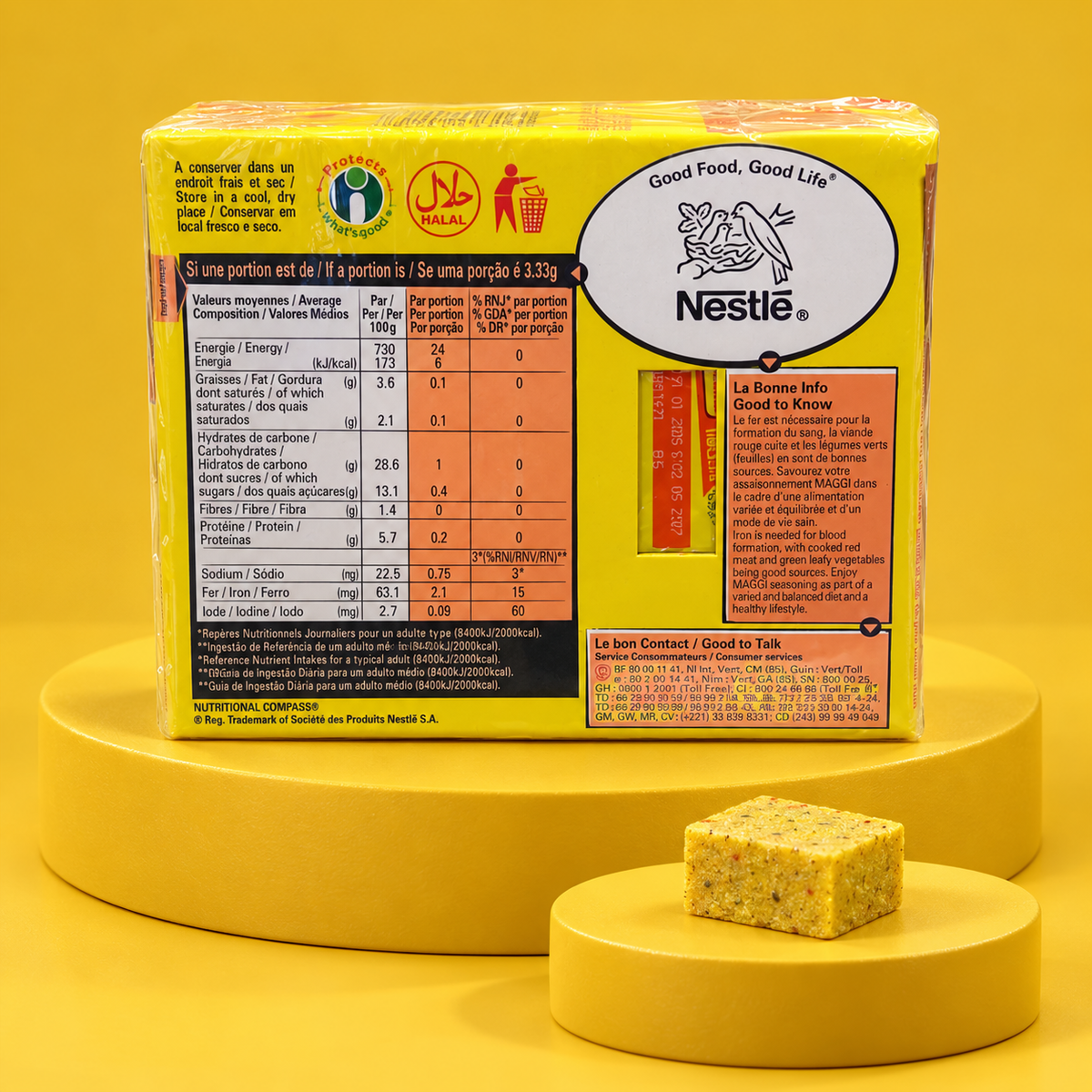 Maggi Tablette Würfelbrühe 600 g