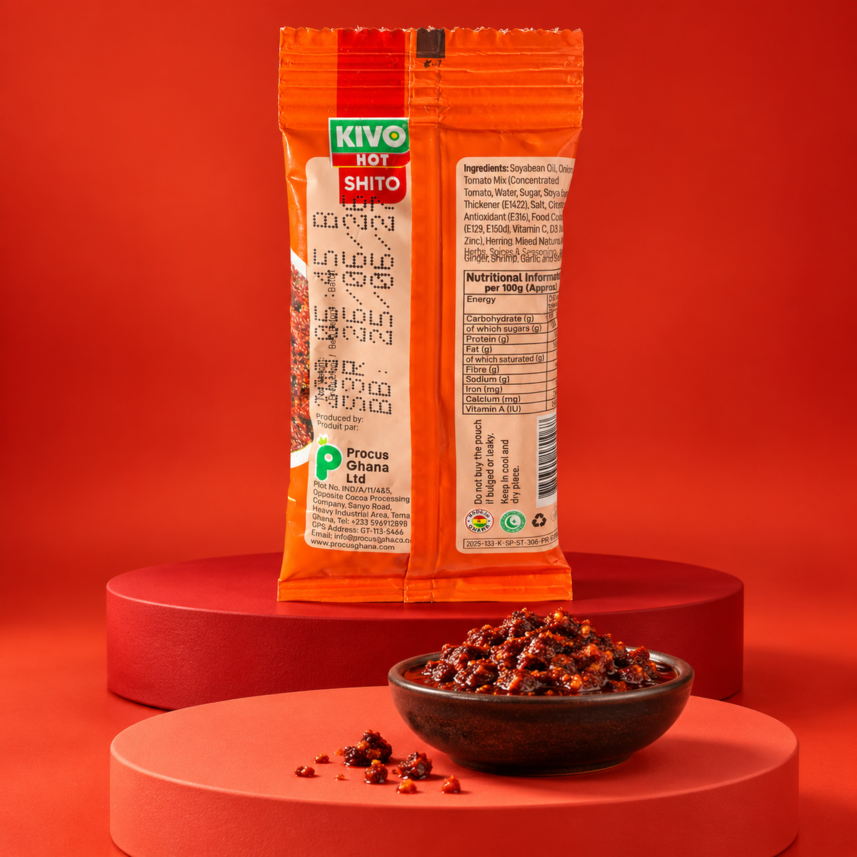 Kivo Hot Shito 100 g