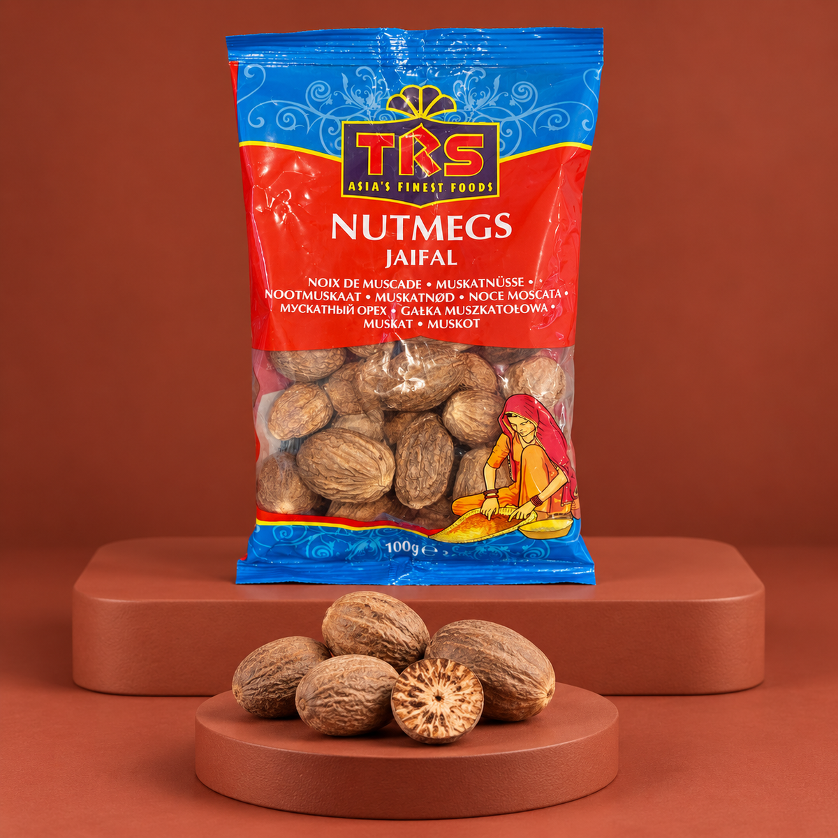 TRS Ganze Muskatnüsse 100 g