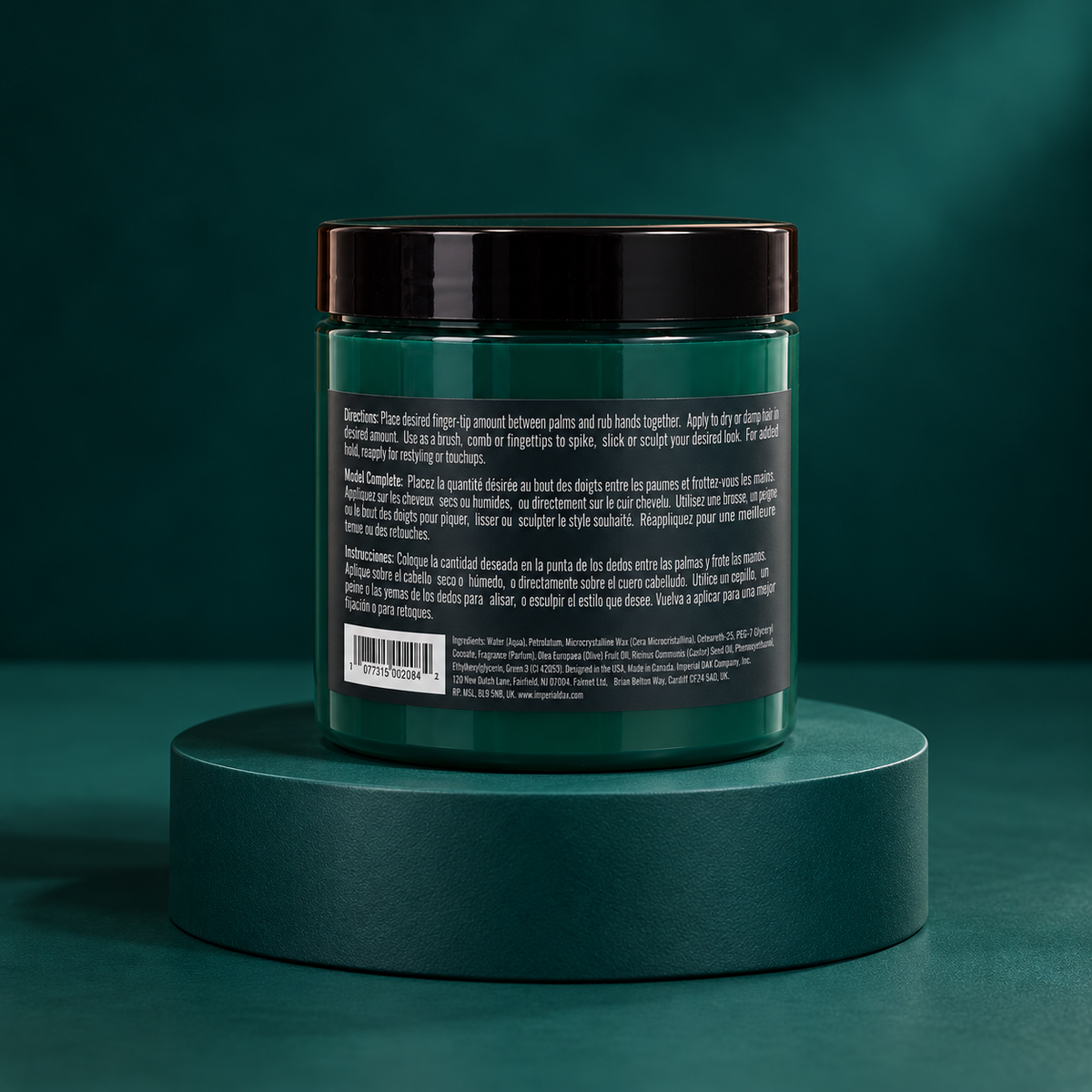 DAX Bergamot Pomade mit Olivenöl & Rizinusöl