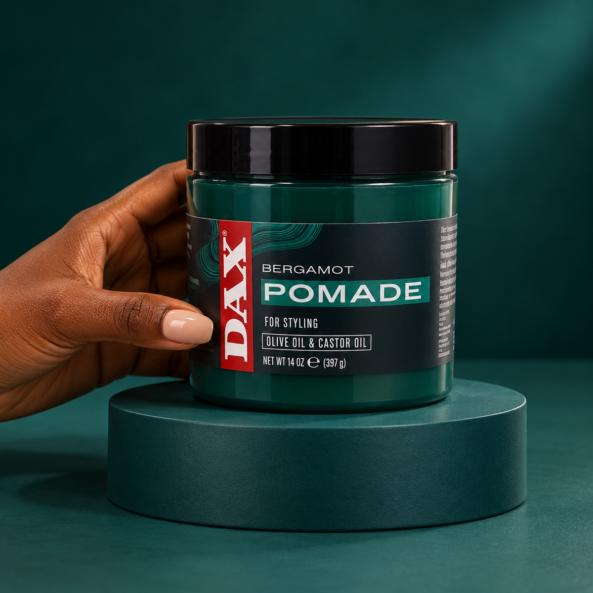 DAX Bergamot Pomade mit Olivenöl & Rizinusöl