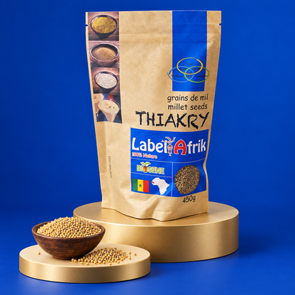 Label Afrik – Hirseprodukte 450 g