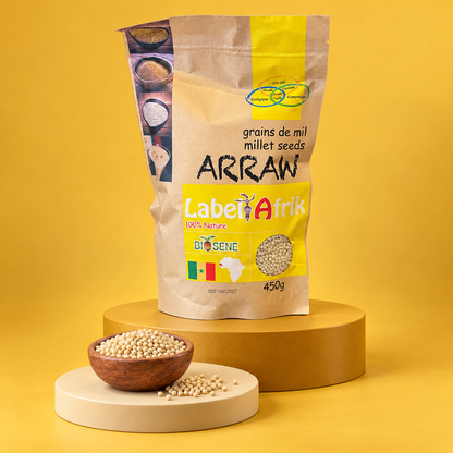 Label Afrik – Hirseprodukte 450 g
