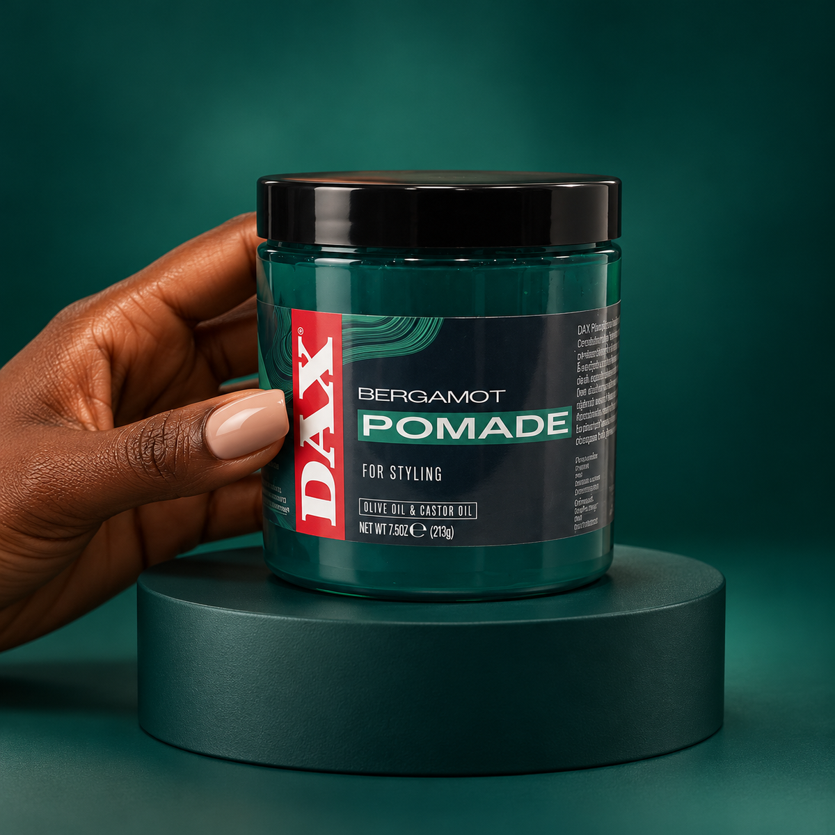 DAX Bergamot Pomade mit Olivenöl & Rizinusöl