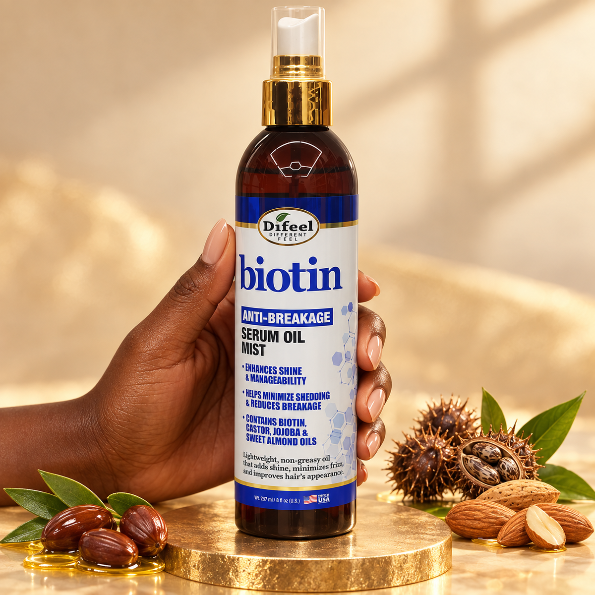 Difeel Biotin Anti-Breakage Serum Oil Mist 237 ml