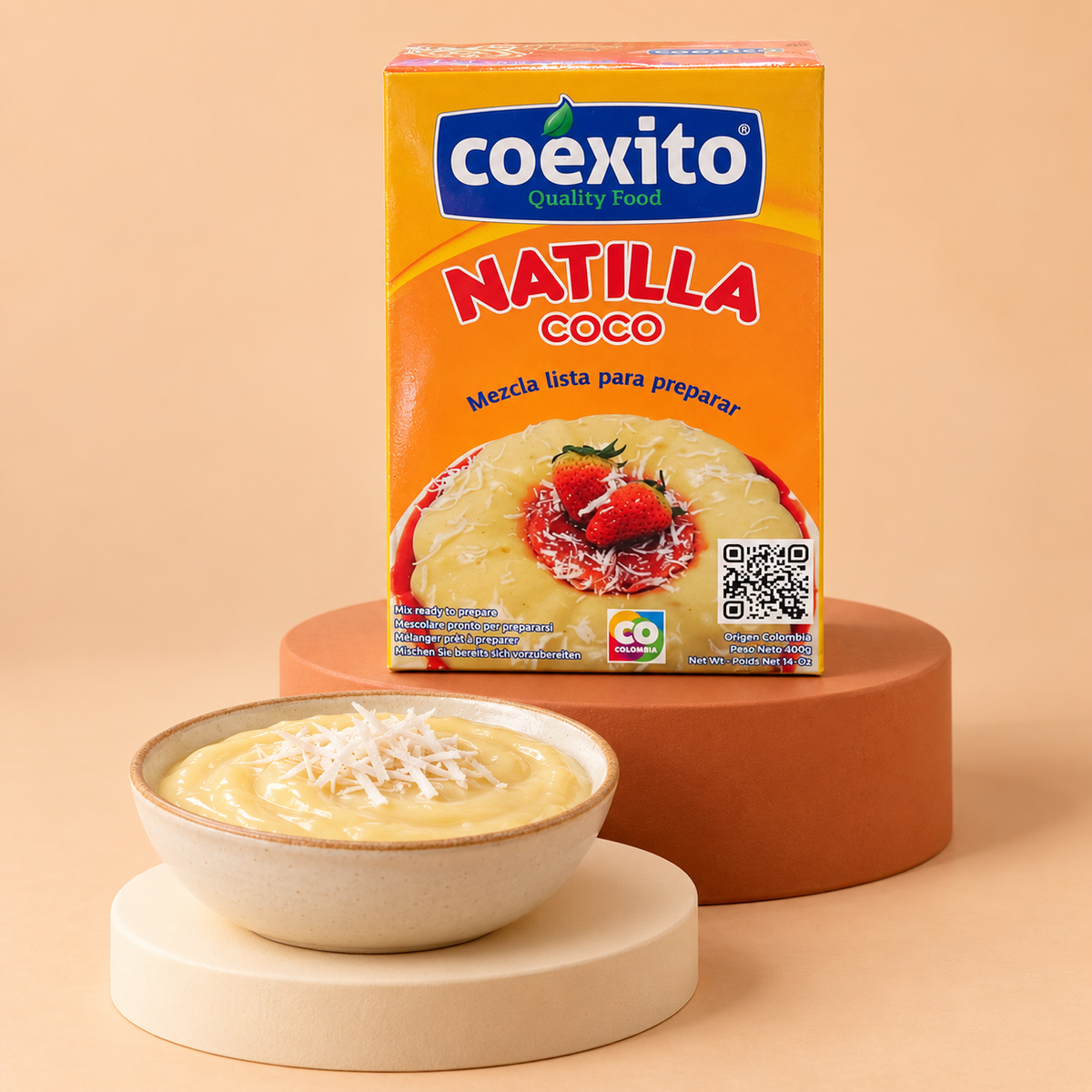 Coexito Natilla Coco Kokospudding-Mischung 400 g