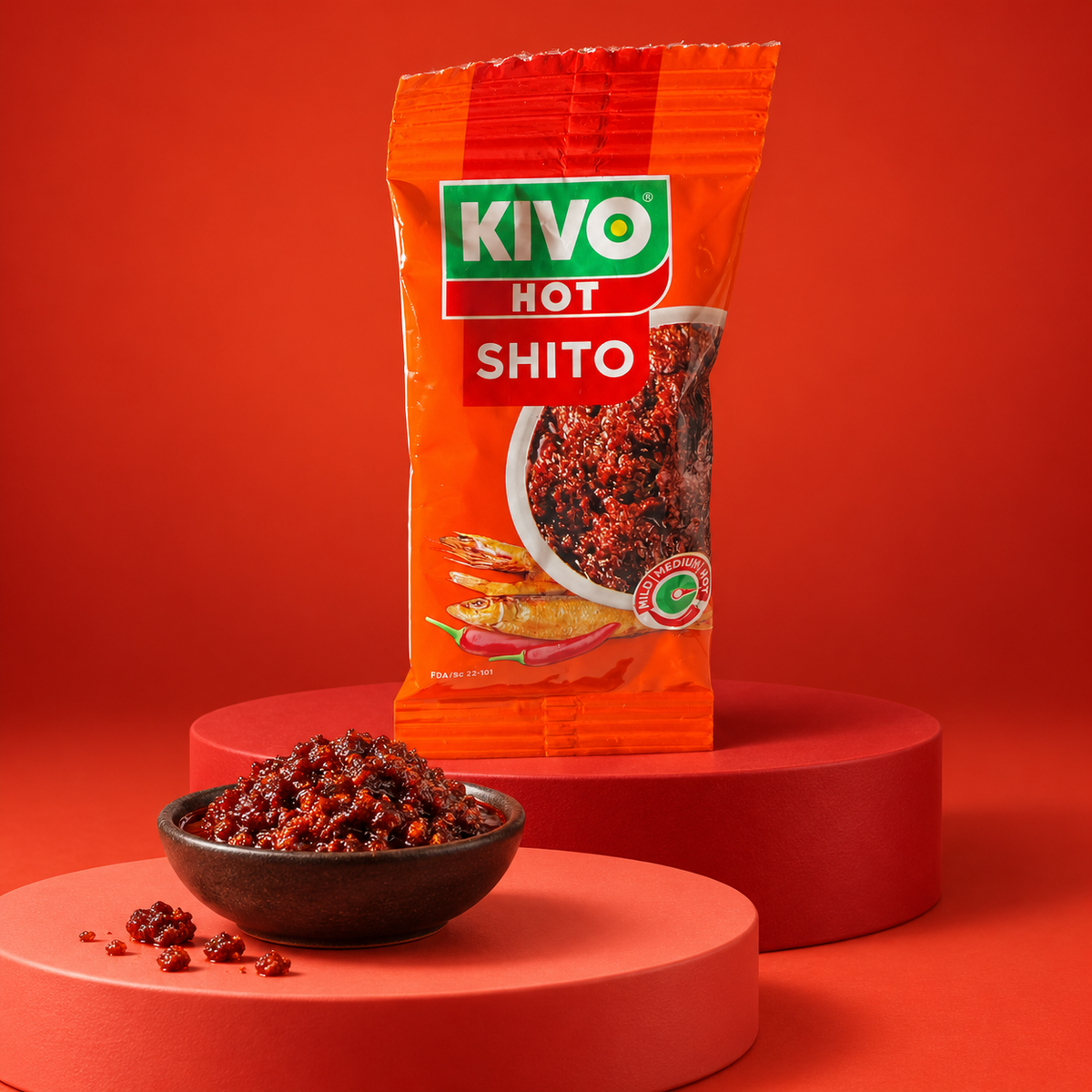 Kivo Hot Shito 100 g