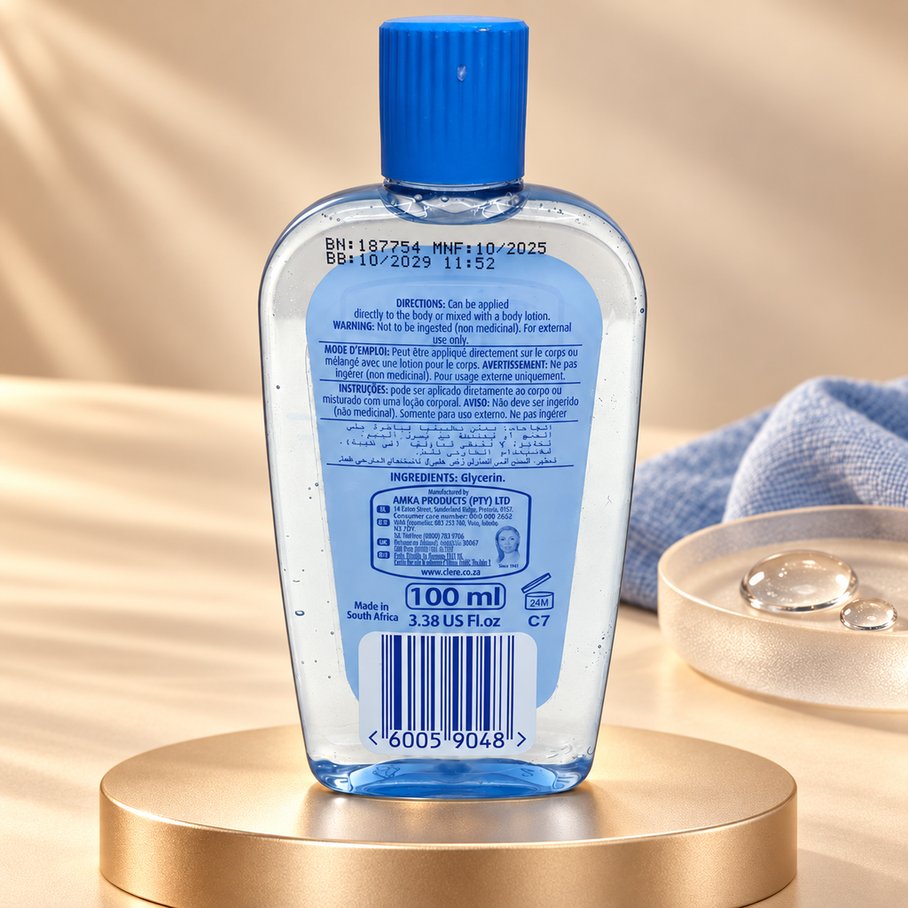Clere Pure Glycerine – Pure Moisturizer