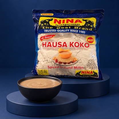 Nina Hausa Koko Gewürzter Hirsebrei 454 g
