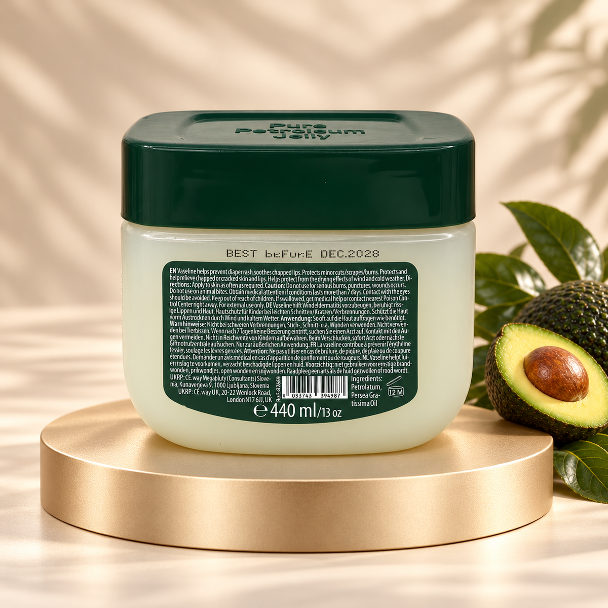 Ebony Baby Pflege-Vaseline – Jelly