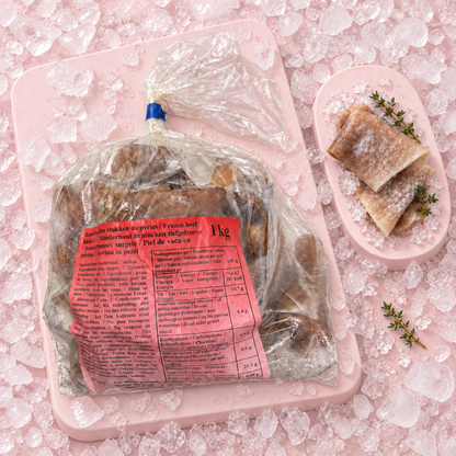 Rinderhaut in Stücken Halal 1 kg