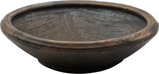 Afrikanische Tonschale(Asanka Twi) – handgefertigt (traditionell, rustikal)