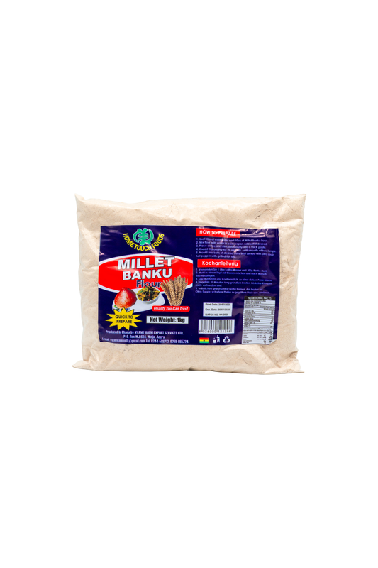 Millet Banku Flour – Hirsemehl für Banku, 1 kg