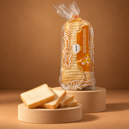 Ema´s Recipe Butter Brot - weiches ghanaisches Weißbrot mit mildem Geschmack.