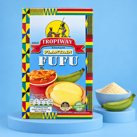 Tropiway Instant Plantain Fufu
