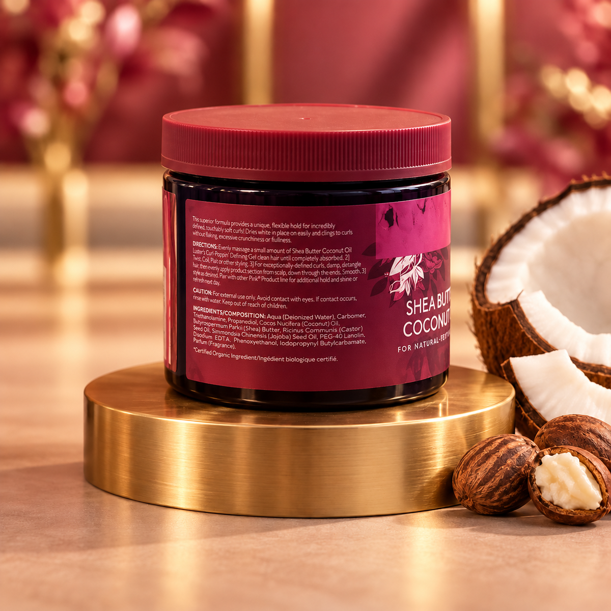 Luster’s Pink Curl Defining Pudding – 454 g