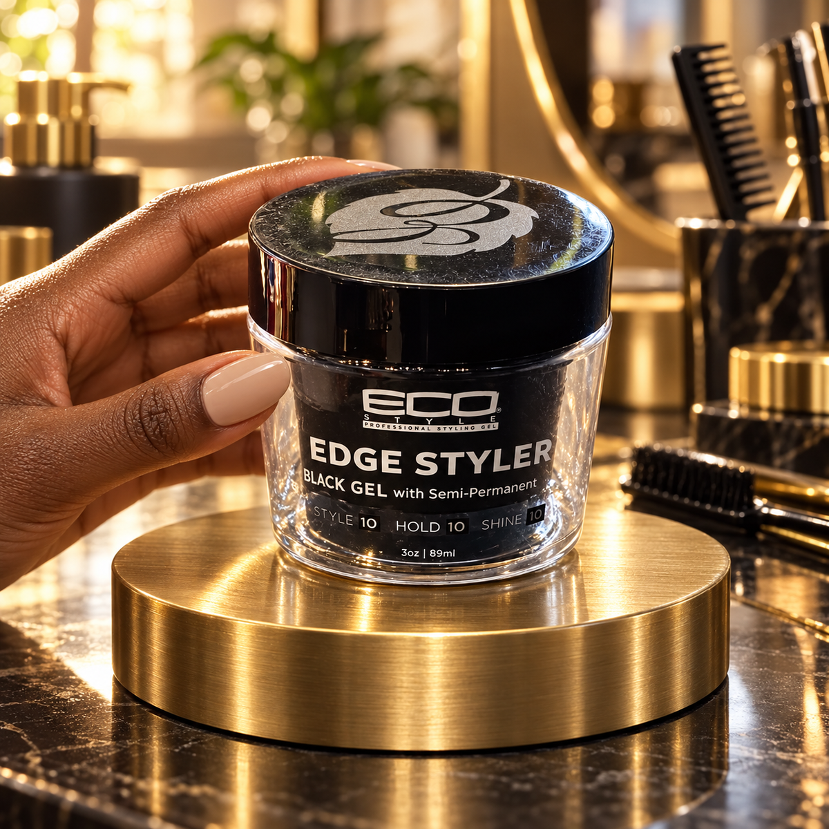 ECO Edge Styler Black Gel – 89 ml