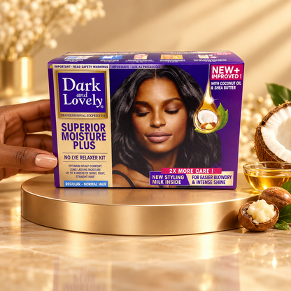 Dark and Lovely Superior Moisture Plus Relaxer – Great for strong hair