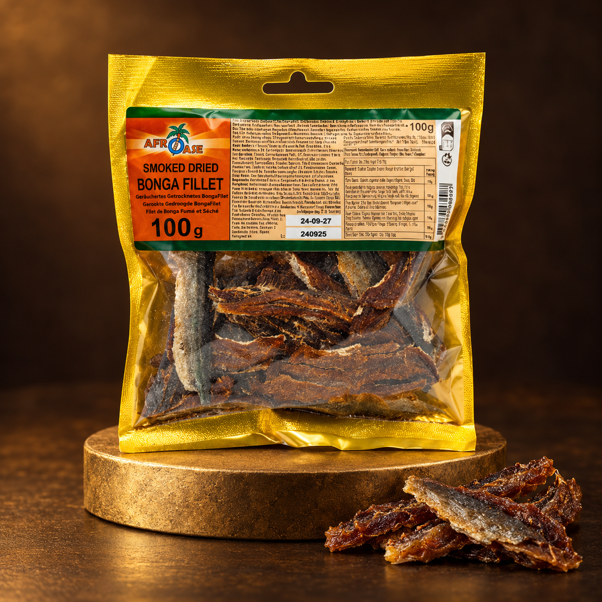 Afroase Smoked Dried Bonga – 100 g
