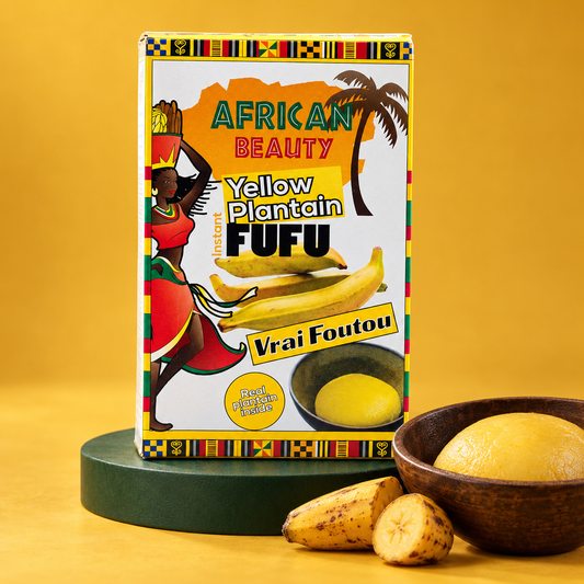 African Beauty - Yellow Plantain Fufu 680 g