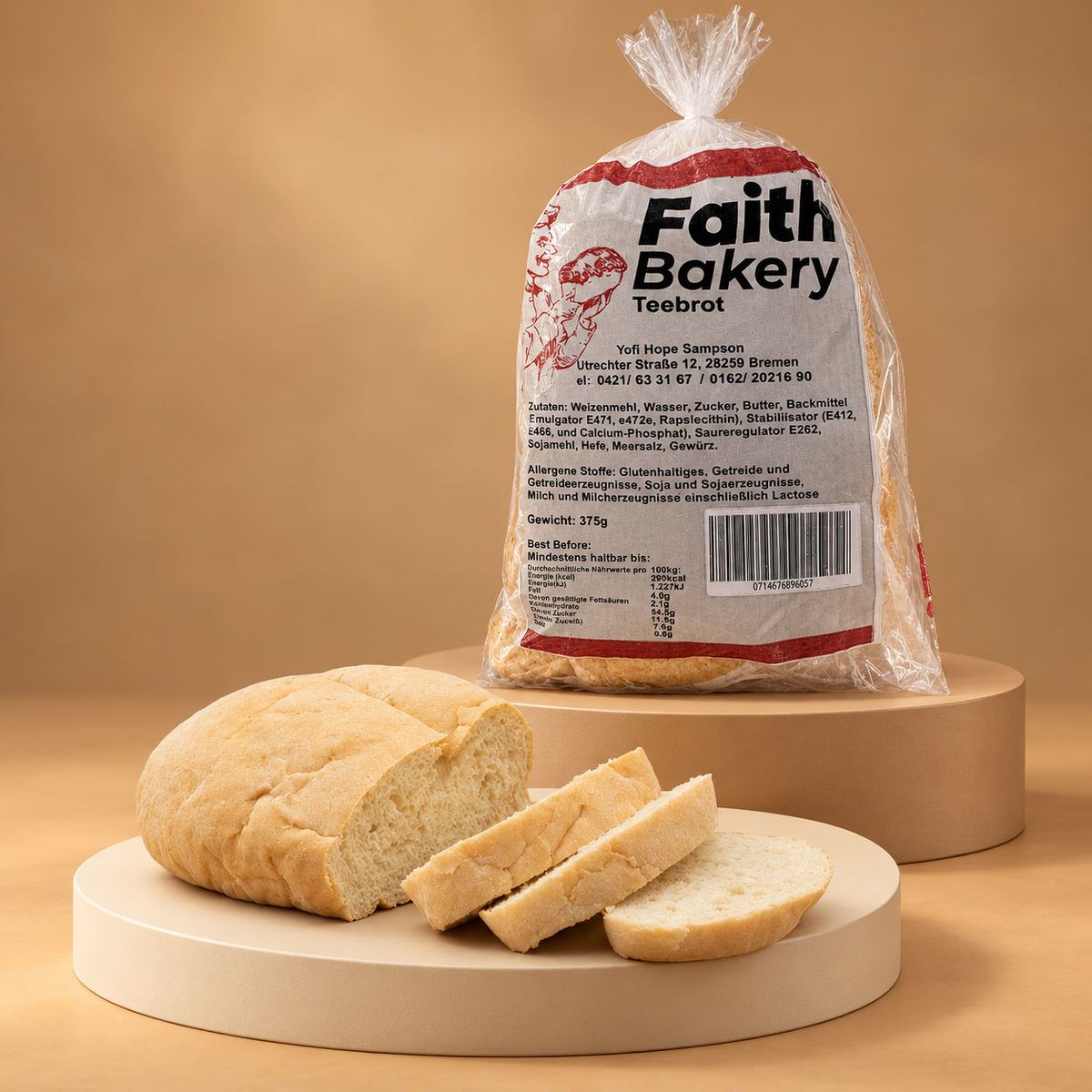 Afrikanisches Tee Brot –  360 g