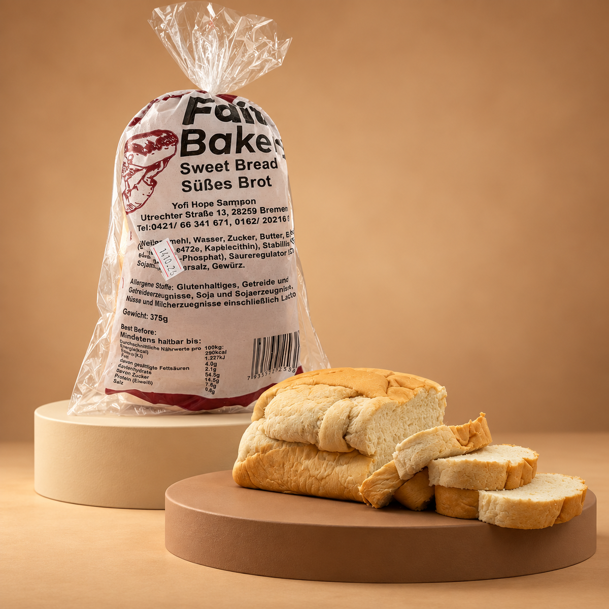 Afrikanisches Süß Brot – 750 g