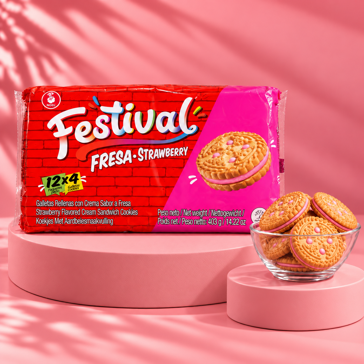 Festival – Gefüllte Sandwich-Kekse, 360 g