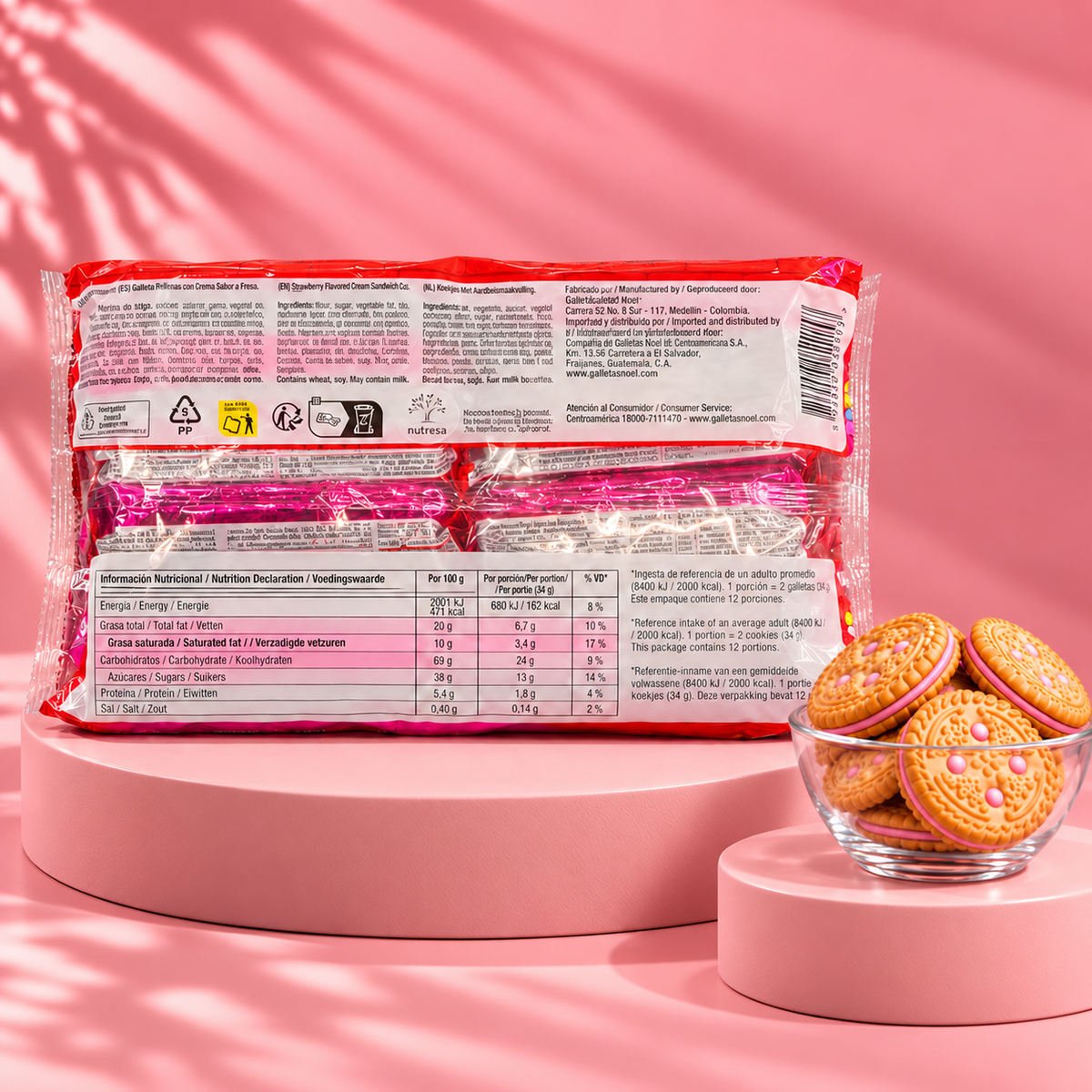 Festival – Gefüllte Sandwich-Kekse, 360 g