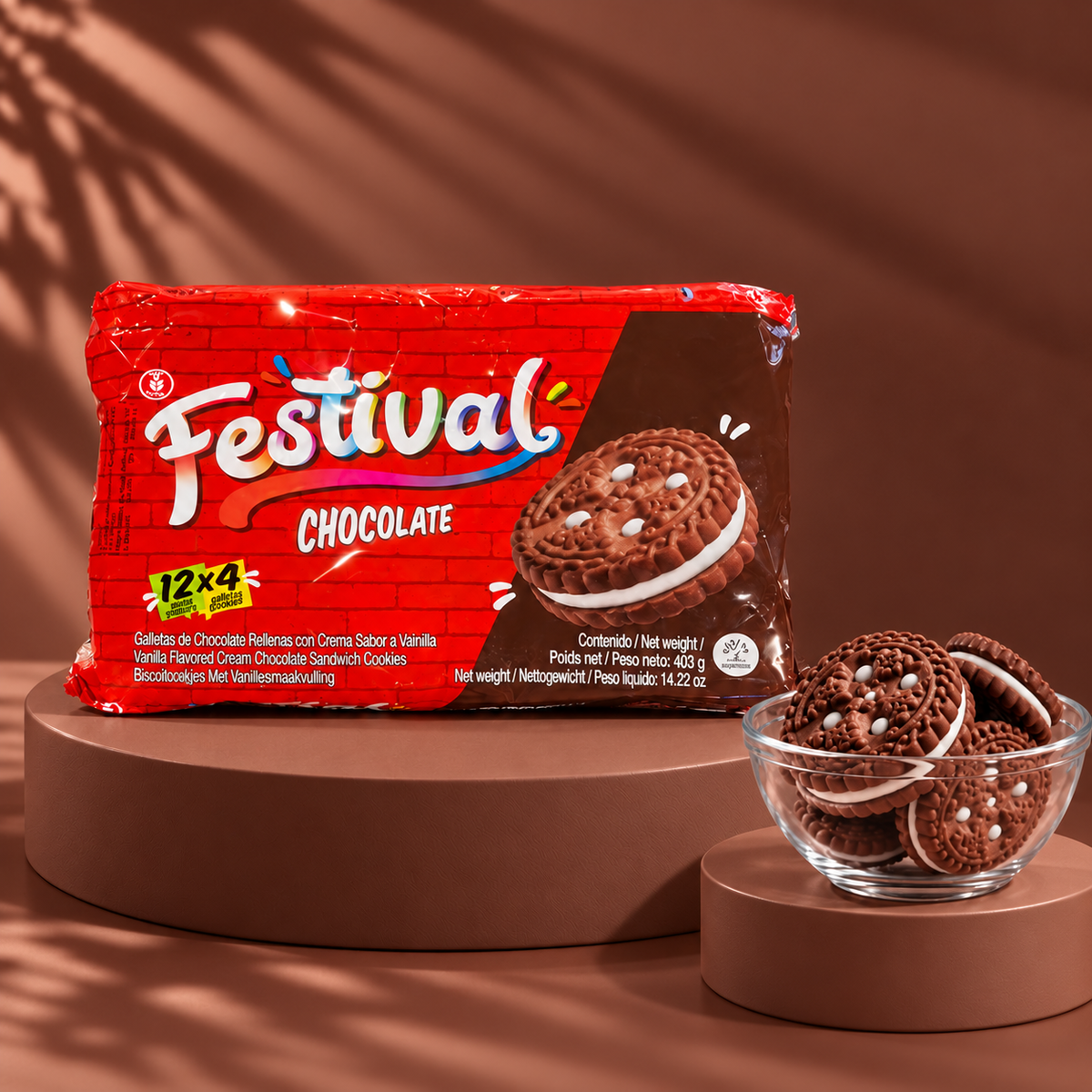 Festival – Gefüllte Sandwich-Kekse, 360 g