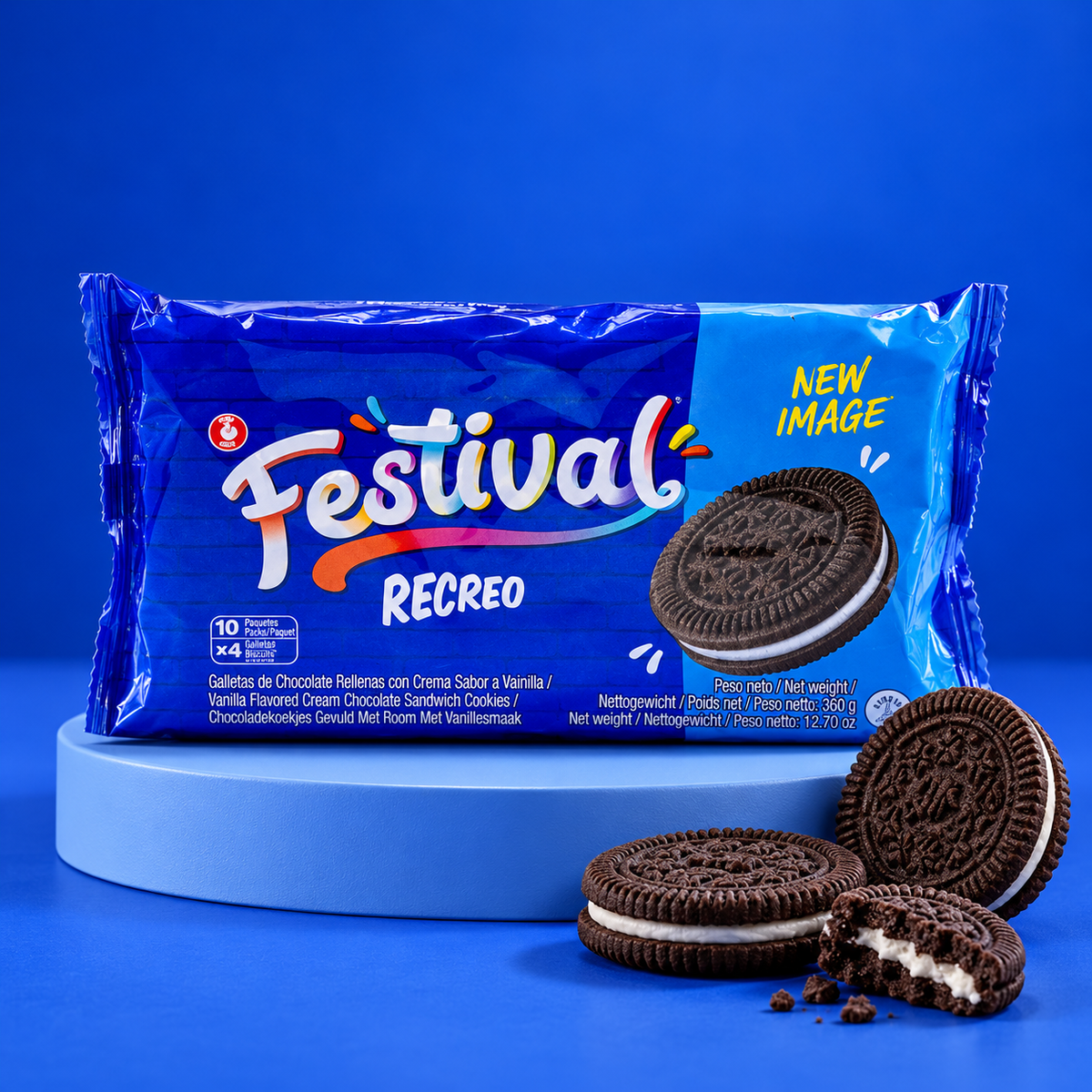Festival – Gefüllte Sandwich-Kekse, 360 g