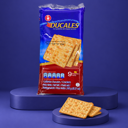 Ducales Crackers – 243g (9 packs)