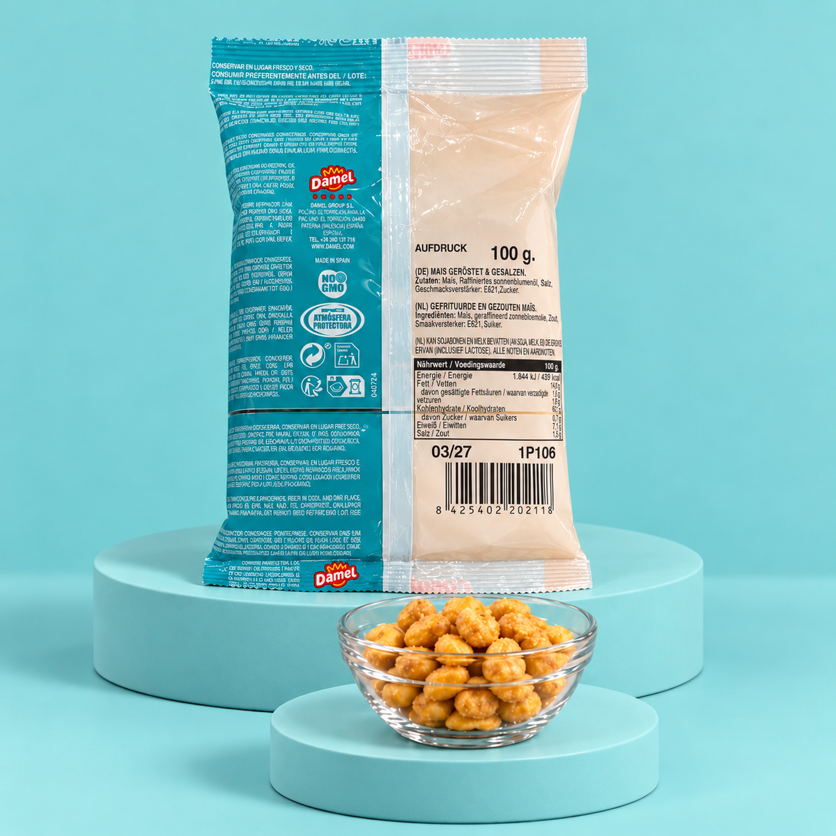 CasaMayor Frutos Secos Snacks | Crispy Roasted Corn 